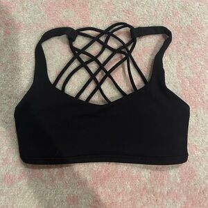 Lululemon strappy free to be wild sports bra